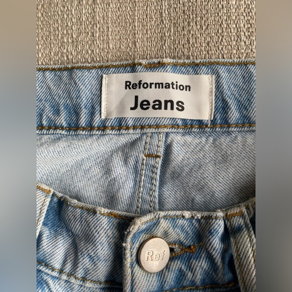 Reformation Pants Women’s 26 Patch Cynthia Jean in Tahoe - Picture 6 of 12